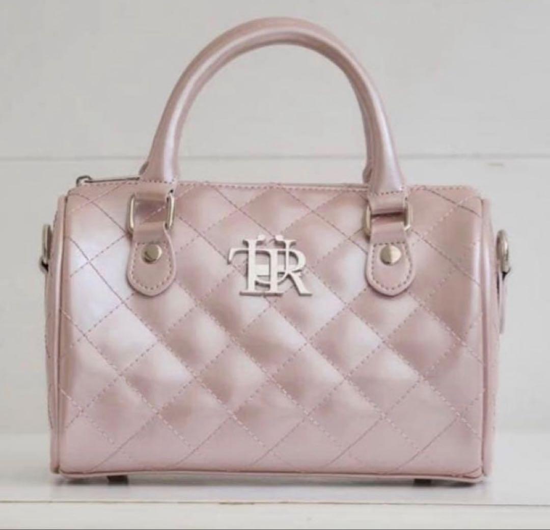 quilting boston mini bag 【Treat urself】