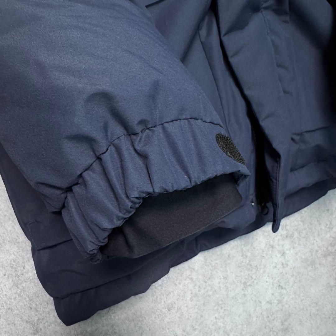 【最終価格】モンベル グースダウン ダウンジャケット メンズ M ネイビー