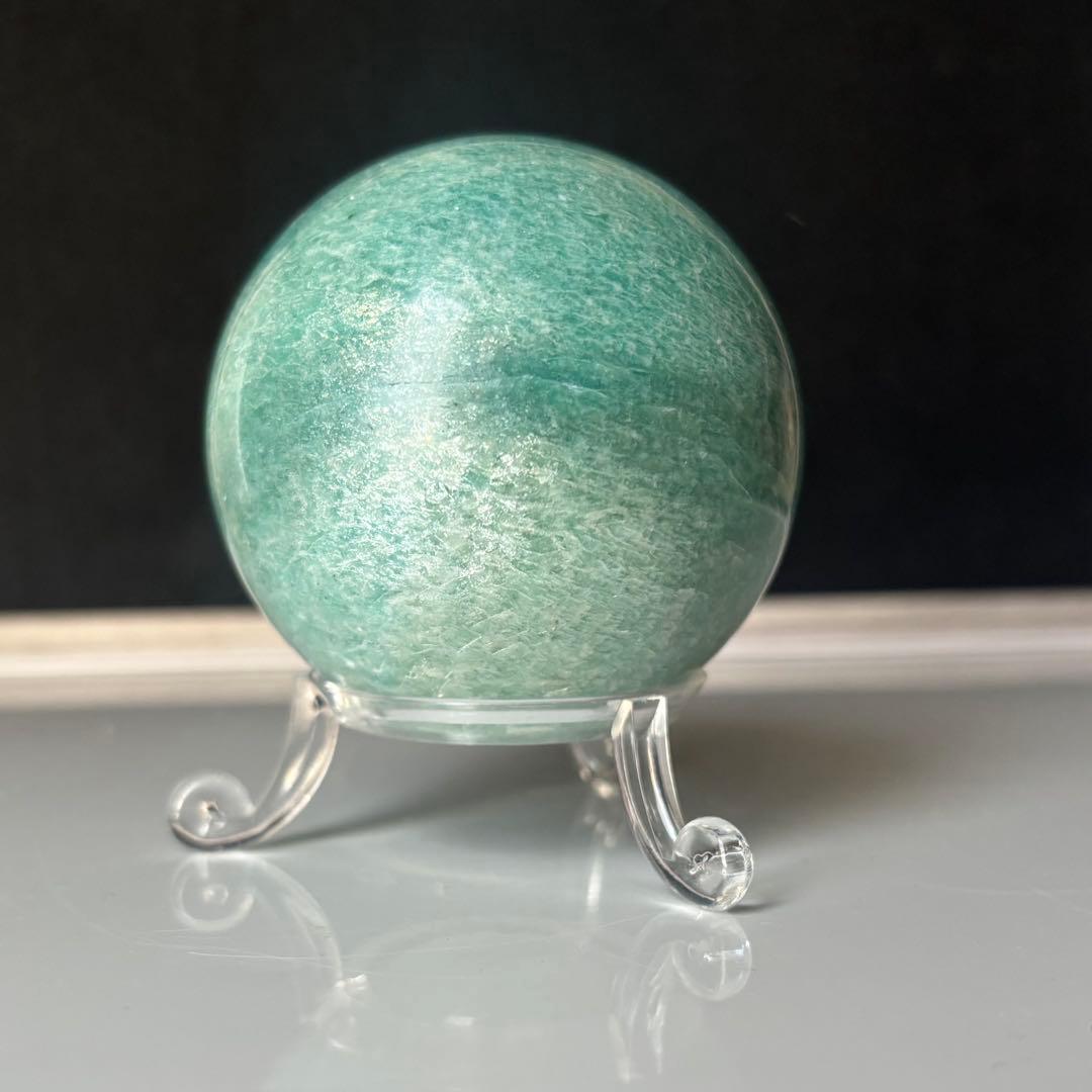 perry アマゾナイト　スフィア　61mm