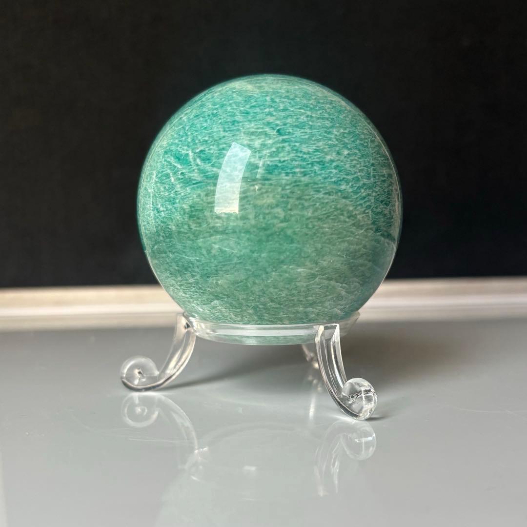 perry アマゾナイト　スフィア　61mm