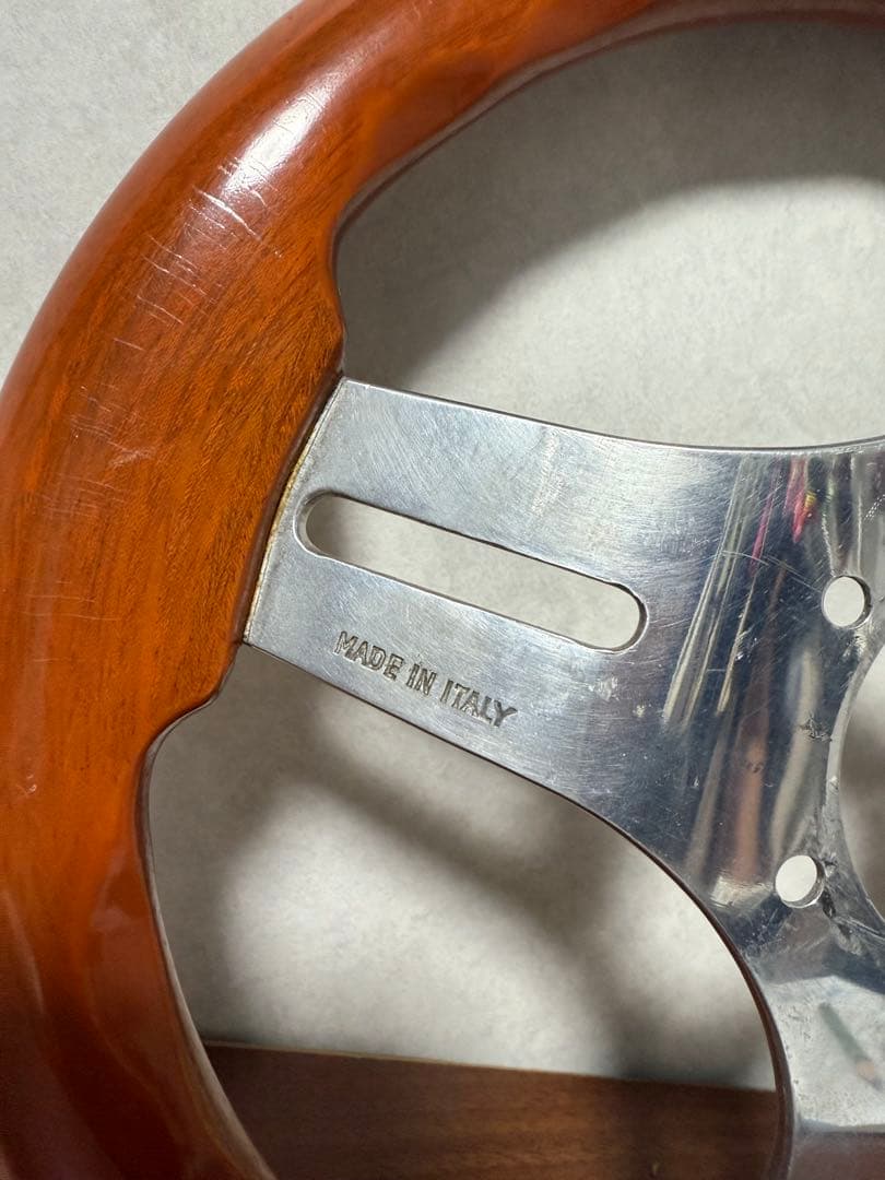 値下げしました　オバ　28パイ　ステアリング　当時物