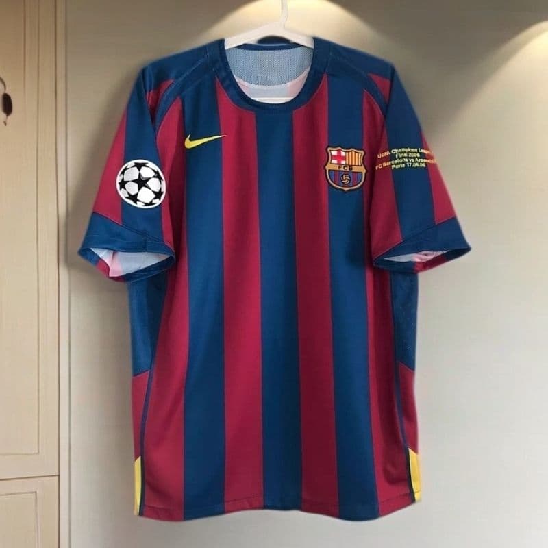 05-06 バルセロナ RONALDINHO 半袖 10番 シャツ