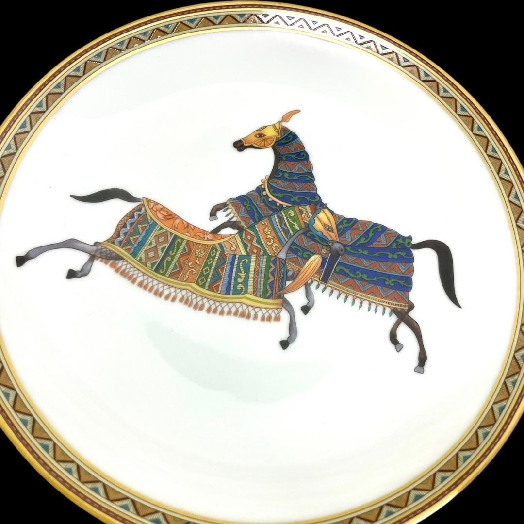 未使用　HERMES　エルメス　シュヴァルドリアン　プレート　ホース