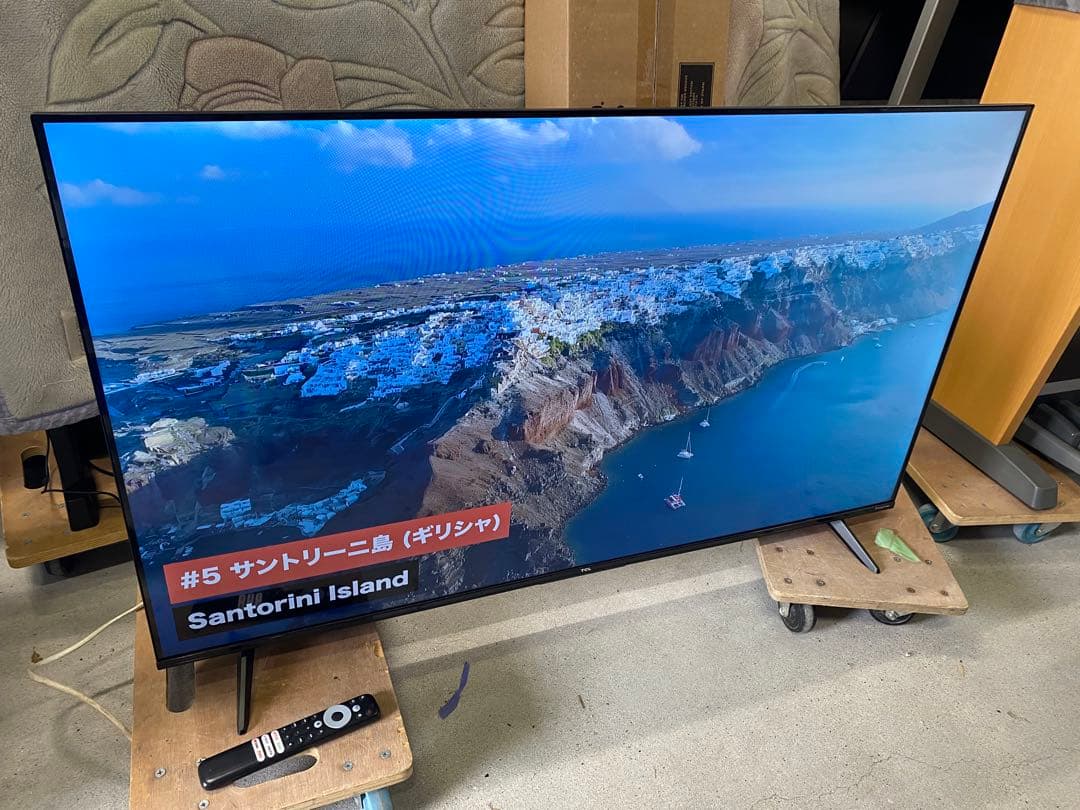TCL チューナーレステレビ GoogleTV 50インチ2024年