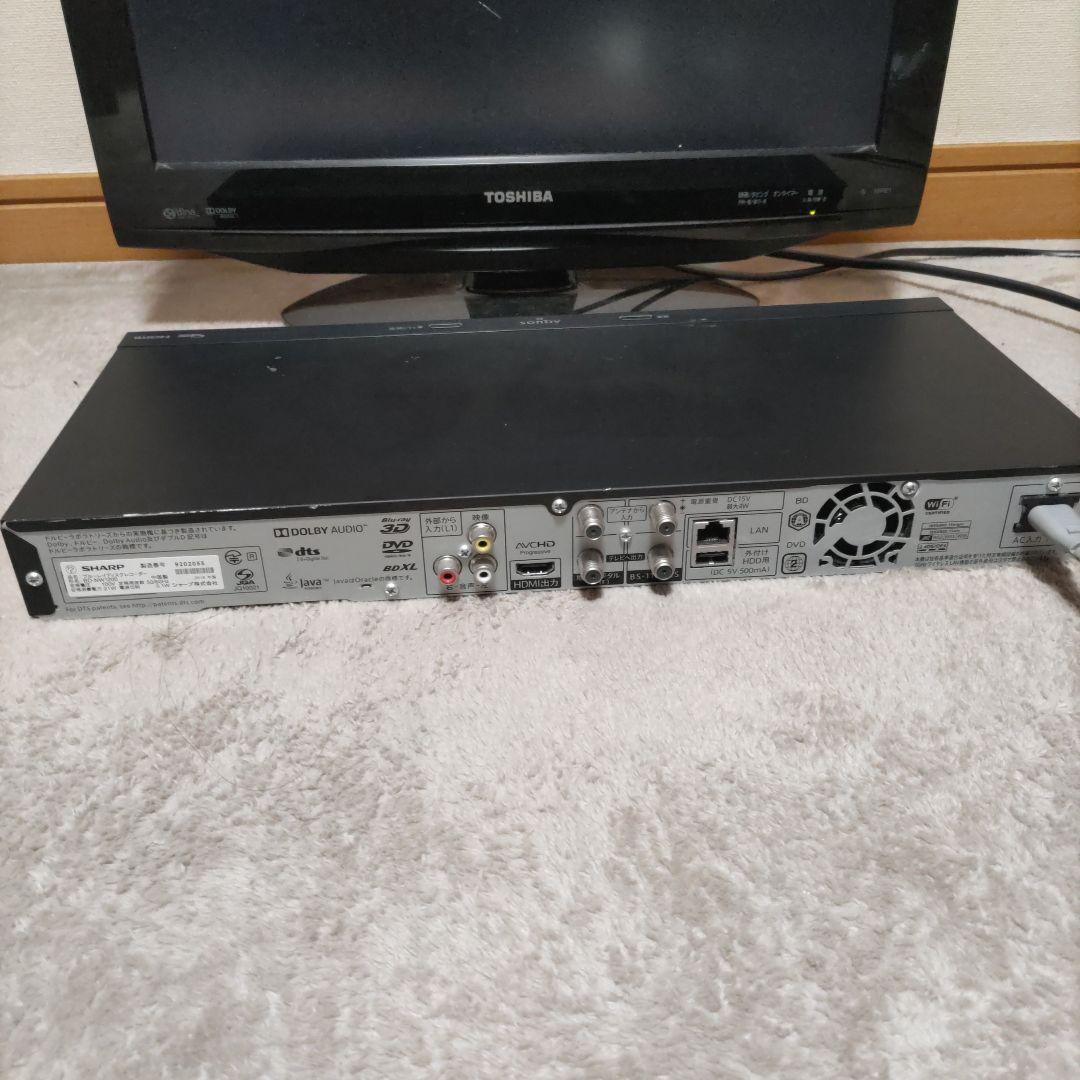 SHARP AQUOS ブルーレイレコーダー　BD−NW1200 　動作確認済