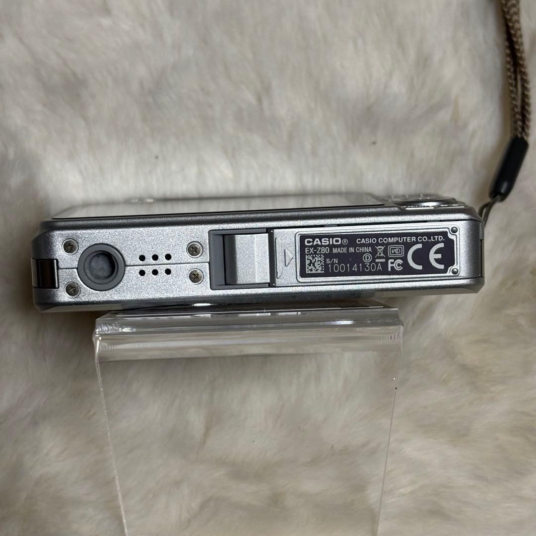 ⭐️CASIO⭐️ EXILIM EX-Z80 コンパクトデジカメ　シルバー