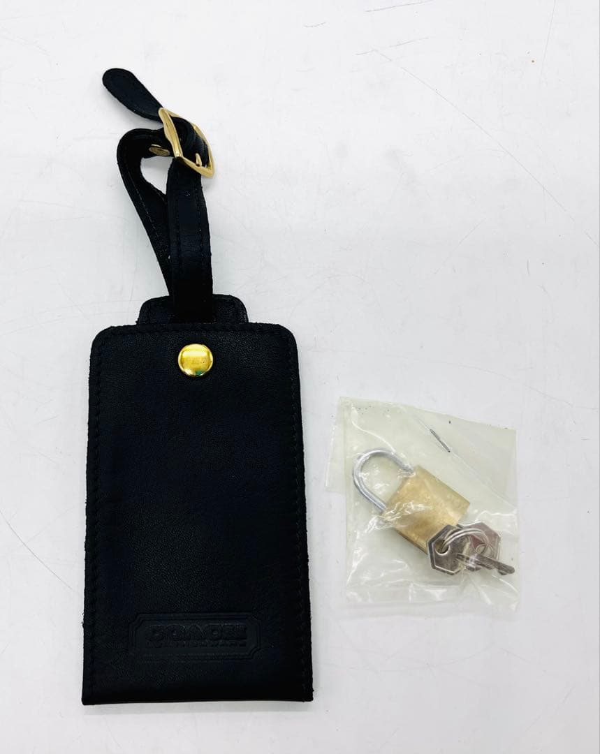 OLD COACH コーチ グラブタンレザー ボストンバッグ ドイツフック