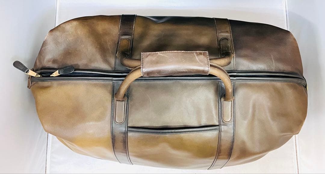 OLD COACH コーチ グラブタンレザー ボストンバッグ ドイツフック