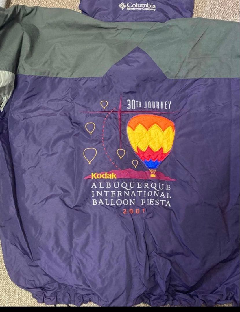 激レア　コロンビア　コラボ　アルバカーキ国際バルーンフェスタの記念ジャ