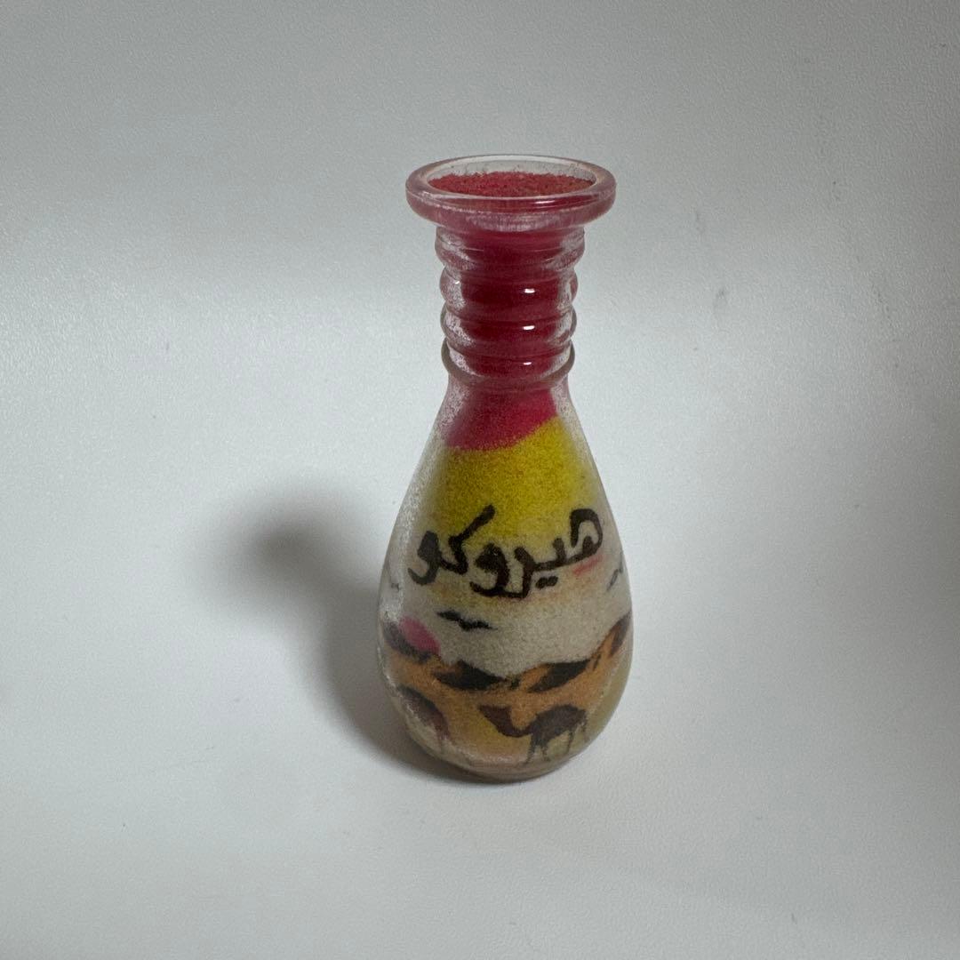 万博　ヨルダン館　サンドアート