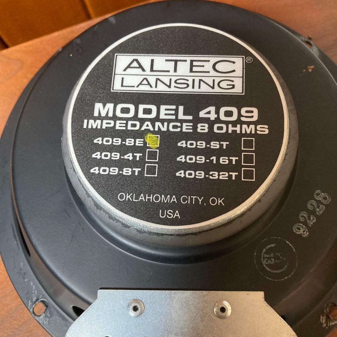 ALTEC LANSING MODEL 409 アルテック　エンクロージャー