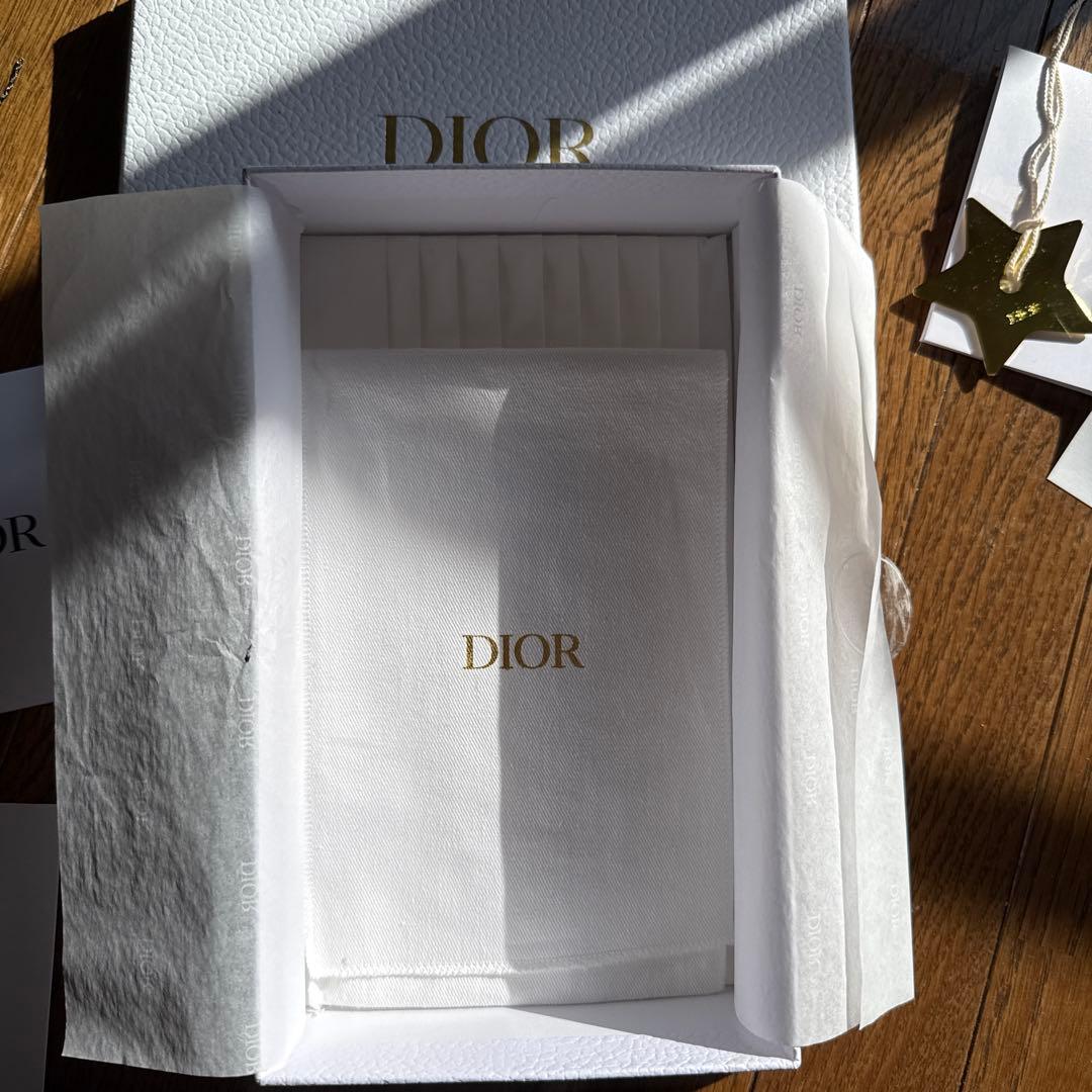 Dior ブラックキルティングiPhoneケース