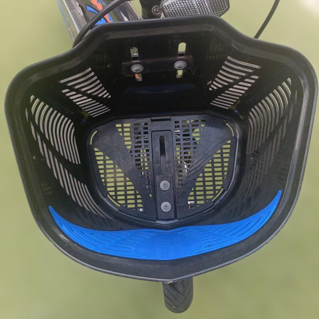 子どもの自転車16インチ青色