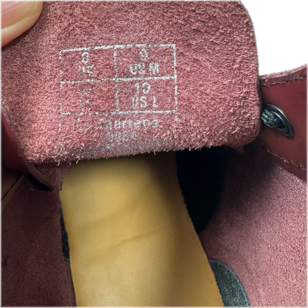 Dr. Martensドクターマーチン 6ホールブーツ UK8 チェリーレッド