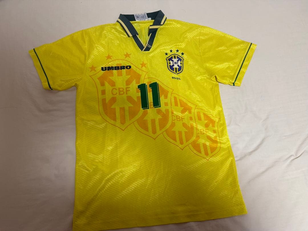 1994FIFAワールドカップ ブラジル代表 ロマーリオ ホームユニフォーム