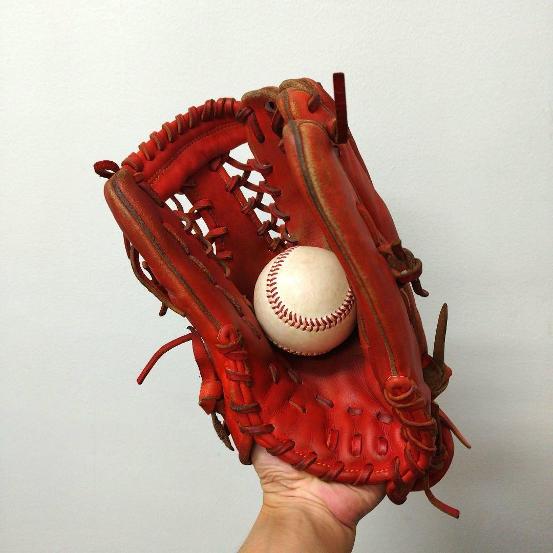 619 ミズノ グローバルエリート 即戦力 型良 軟式 外野手用グローブ