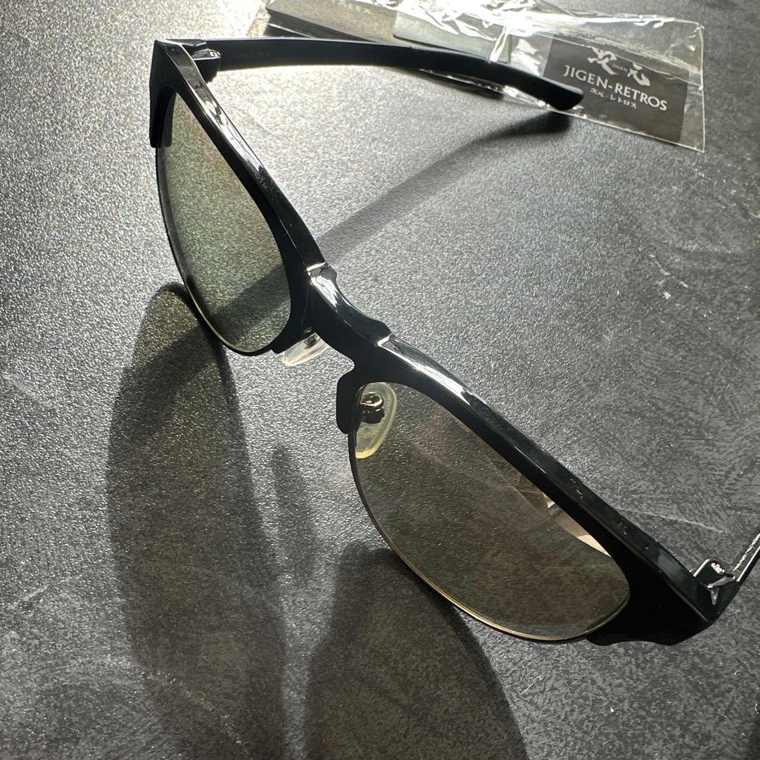 【美品】次元JIGEN レトロス　TVS/SL 偏光サングラス【TALEX】