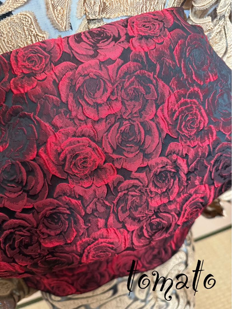 大人兵児帯【ブラックリリー】【ローズ】　セット