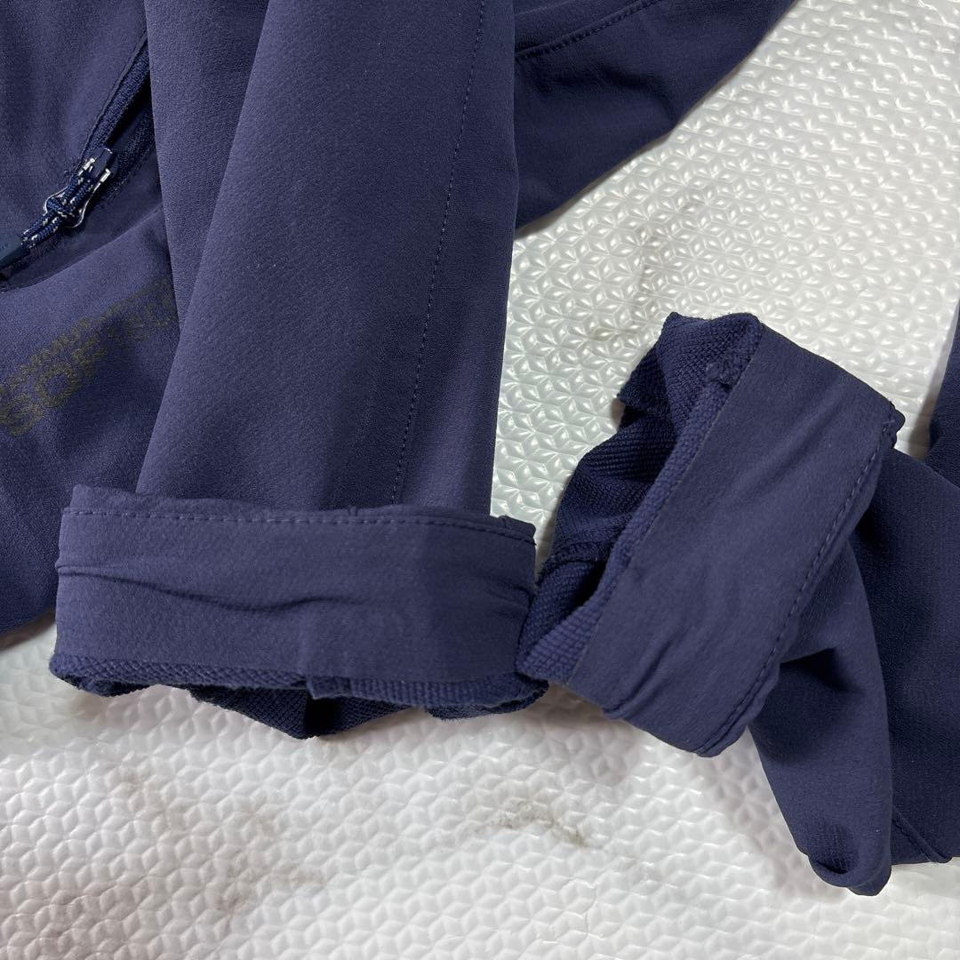 ✨美品✨マムート　ソフテック　ナイロンジャケット　紺M