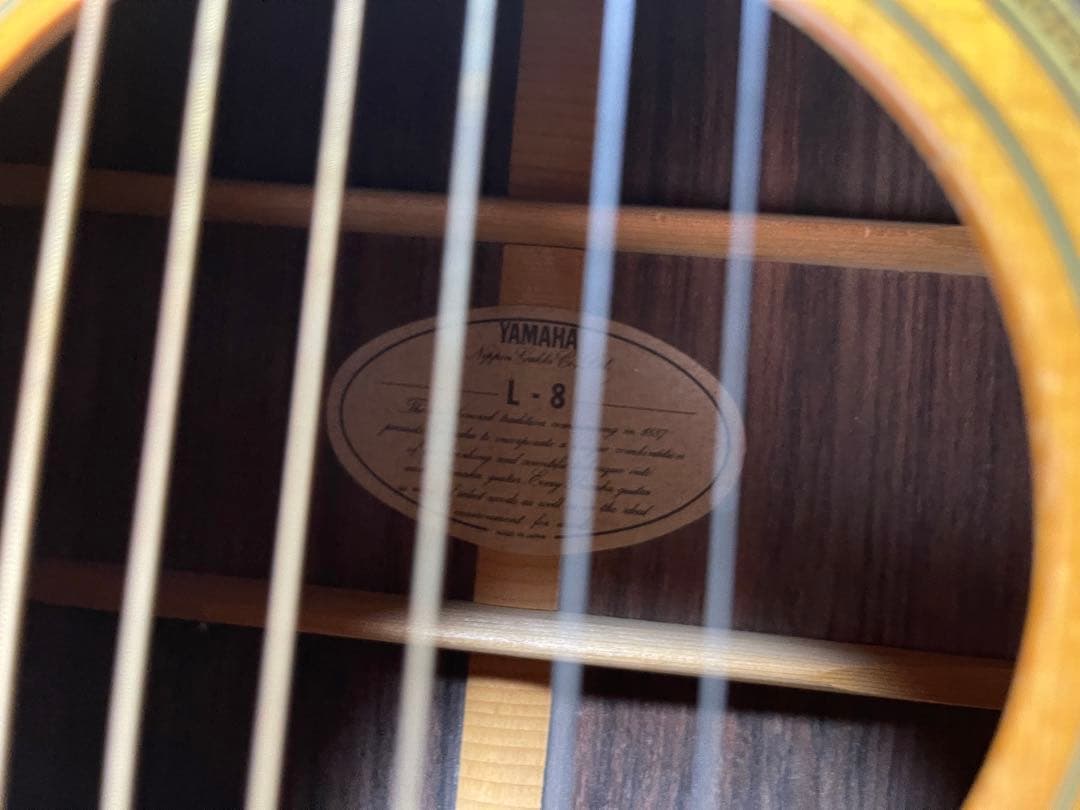 YAMAHA L8 後期型　 アコースティックギター 弦楽器