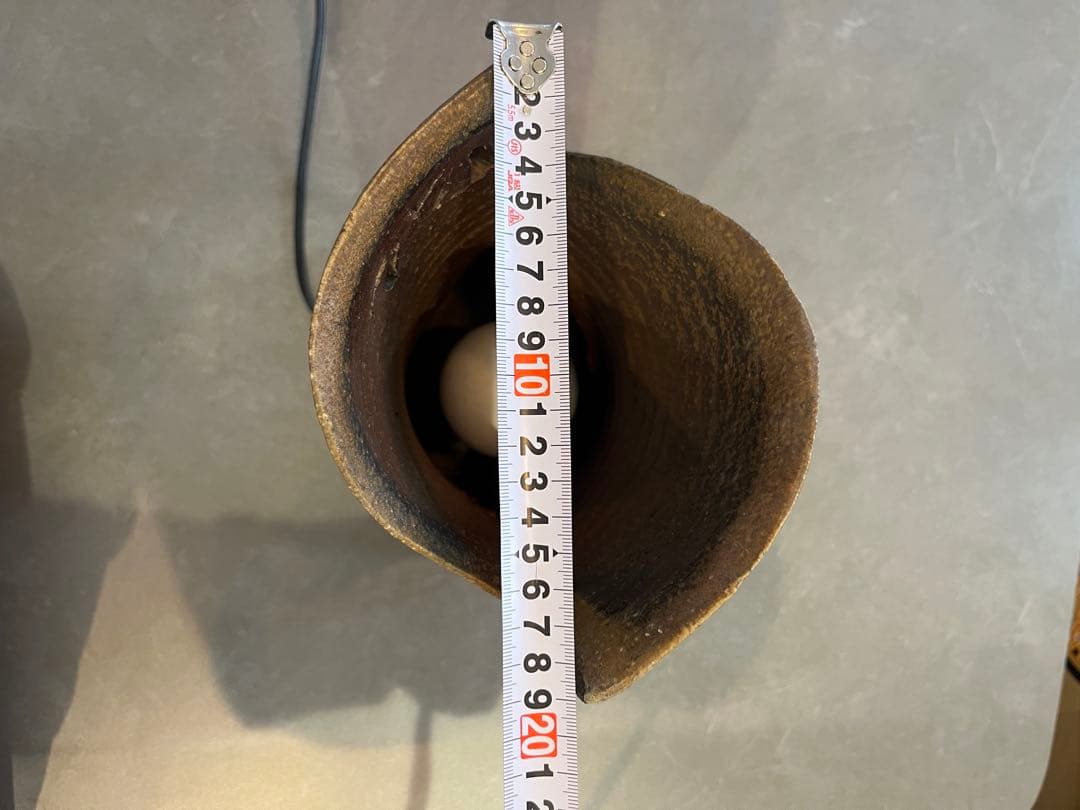 備前焼　間接照明　陶器照明