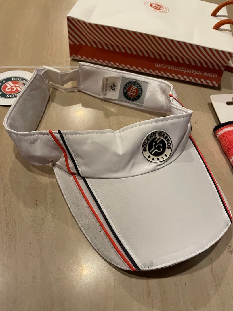 ローランギャロスROLAND GARROSサンバイザーセット全仏オープン