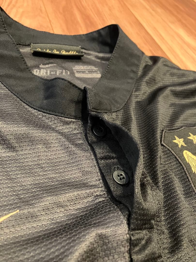 マンチェスターシティ Nike 長袖 黒金 ユニフォーム