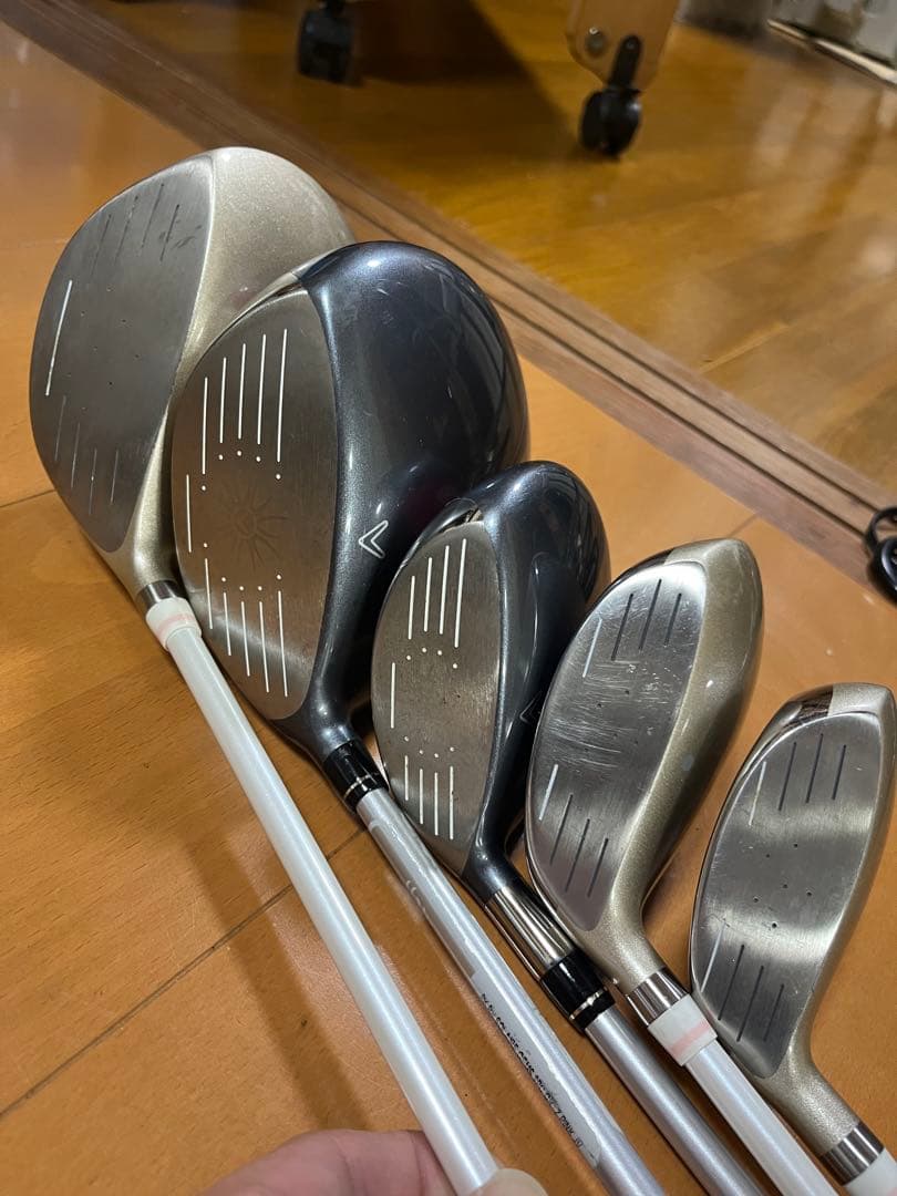 キャロウェイ キャディバッグ ハッピー クラブ9本セット