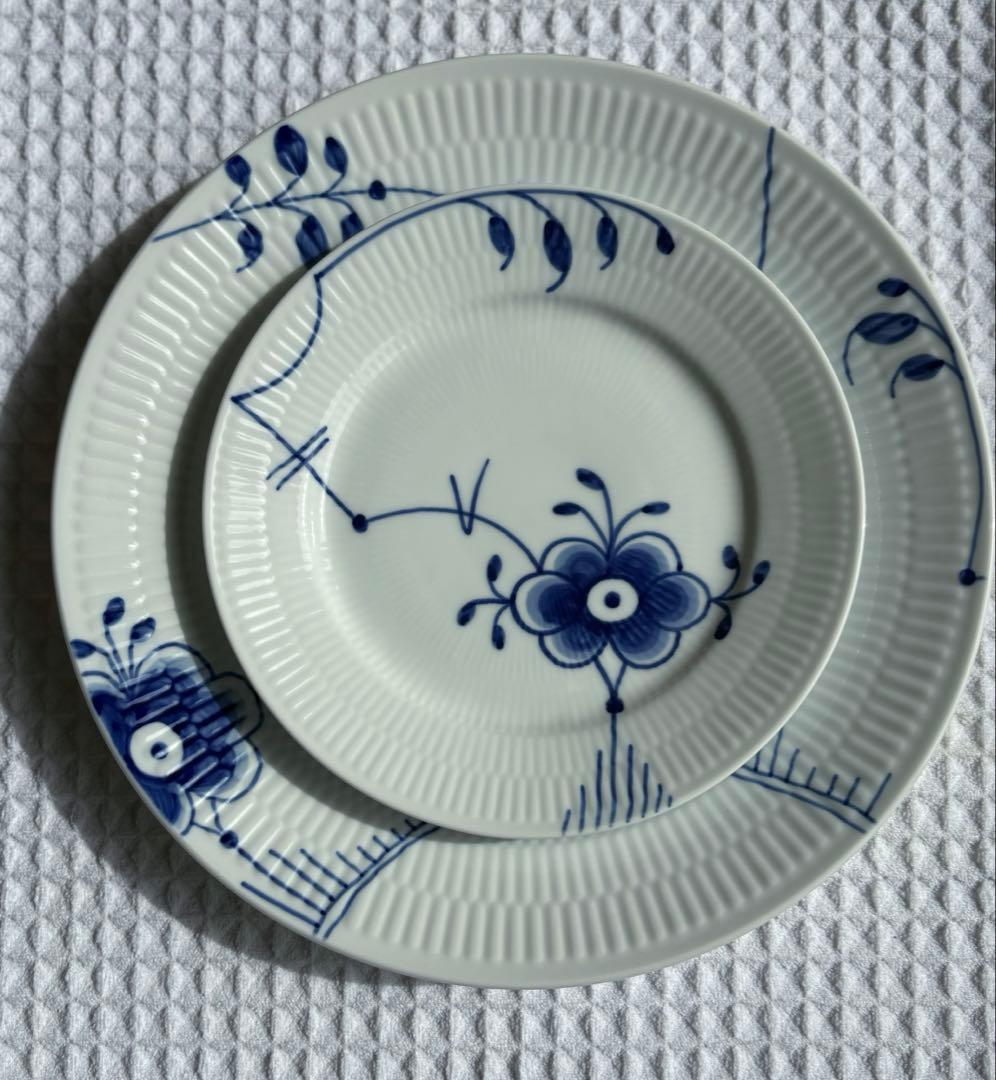 【お値下げ/新品】ブルーフルーテッド メガ 27cm×1 19×2