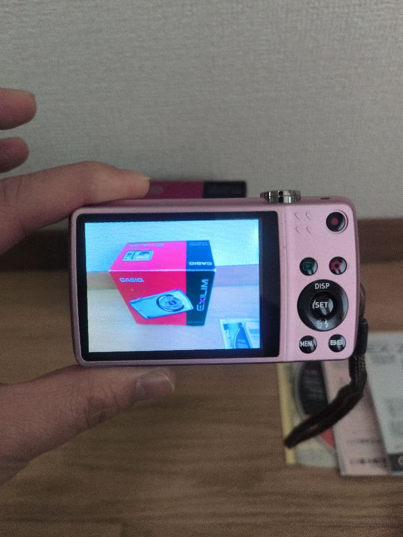 CASIO EXILIM EX-Z550 デジカメ ピンク CCDセンサー搭載