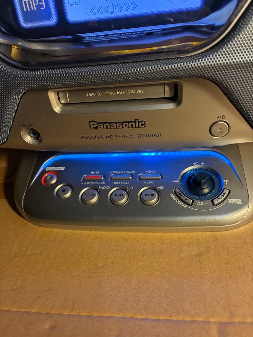 Panasonic RX-MDX61 ポータブルオーディオ