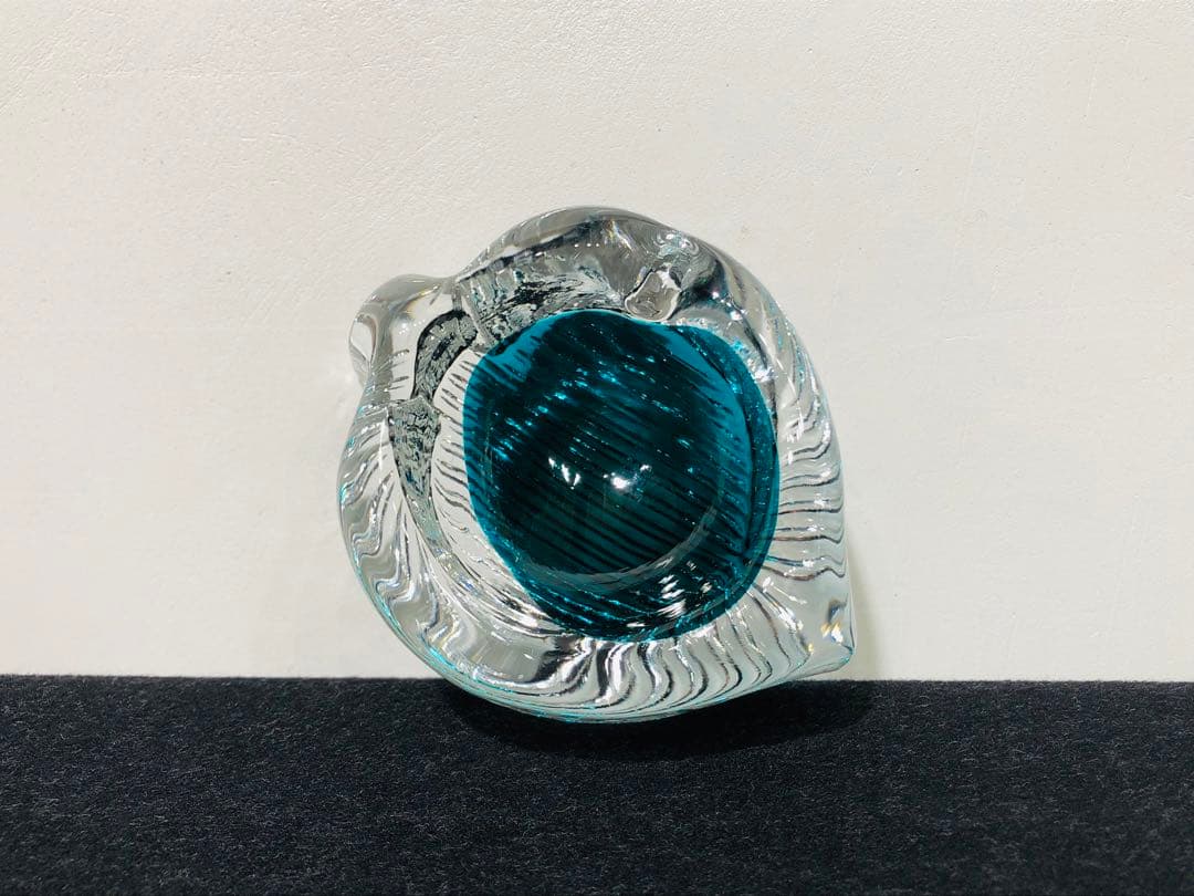 BARBINI MURANO ヴィンテージ ベネチアングラス 小物入れ トレー