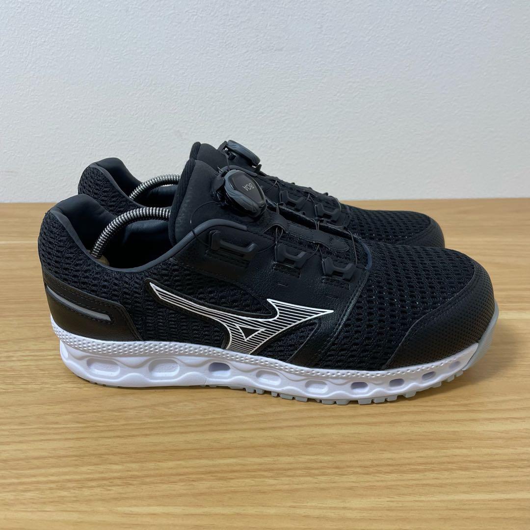 ミズノ　安全靴　オールマイティ VH 51L BOA F1GA2306 27㎝