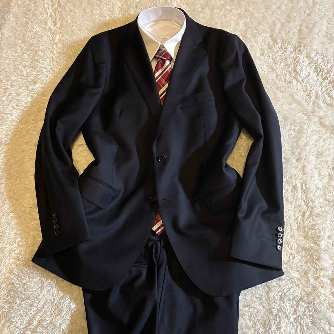 ✨最高級✨ MACKINTOSH LONDON スーツ　セットアップ　ネイビー