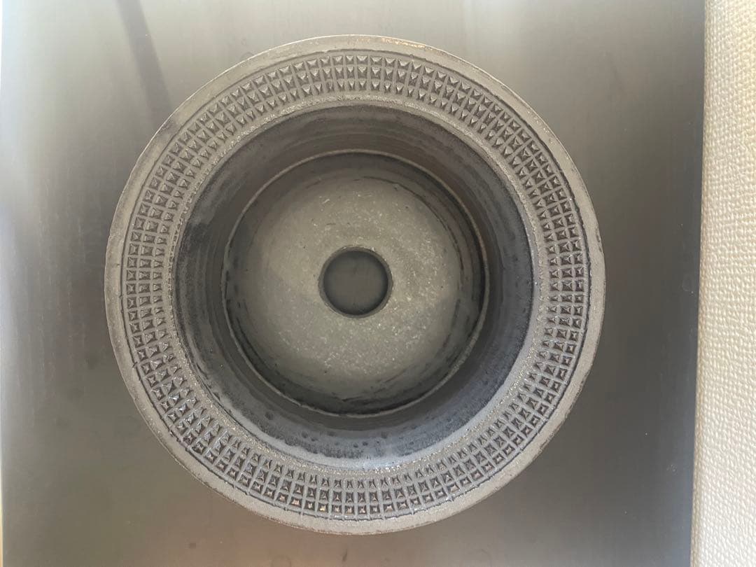 釣*貴様 spicygem 陶器鉢　鶴仙園model 植木鉢　未使用