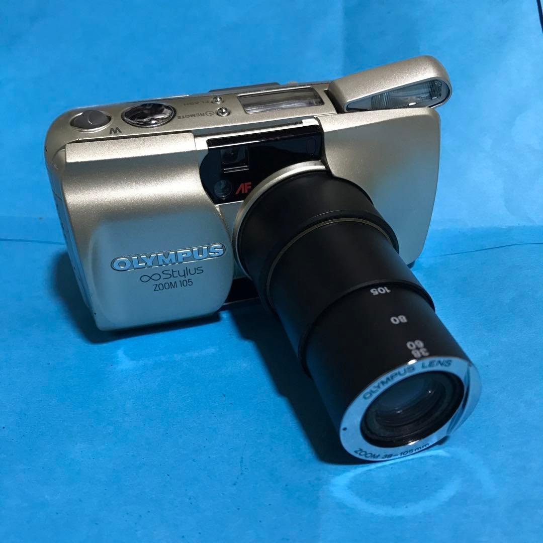 【動作OK】OLYMPUS ∞ stylus zoom105（海外モデル）
