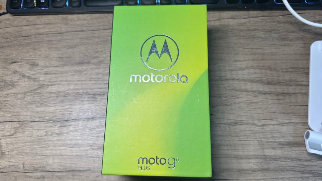 【Android15】Moto G6 Plus SIMフリー