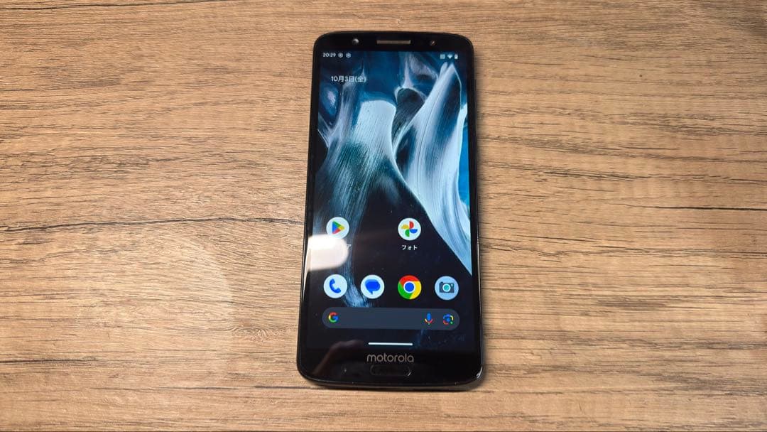 【Android15】Moto G6 Plus SIMフリー