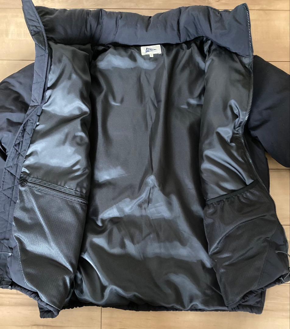 ピルグリムサーフReinhold Hooded Down Jacket 黒　M