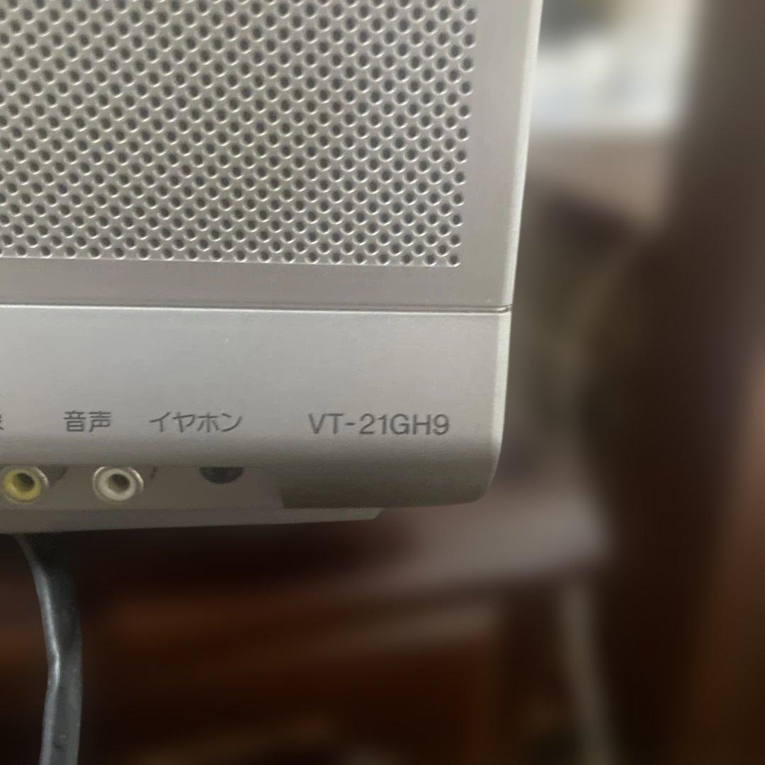シャープ ブラウン管テレビデオ VT-21GH9｜VHS一体型｜リモコン・説明書