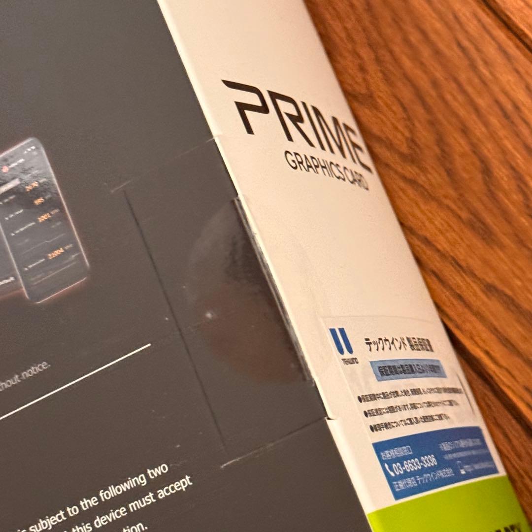 RTX 5070Ti PRIME-RTX5070TI-16G(未開封)