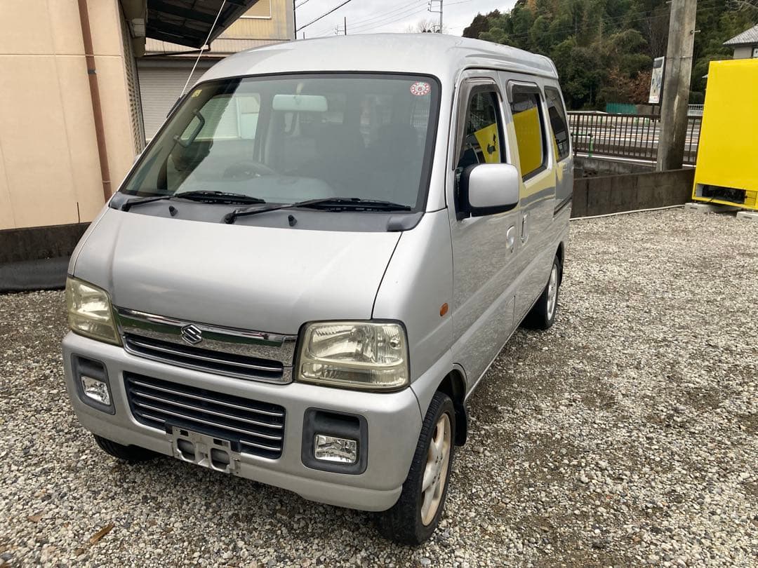 【岐阜】エブリイワゴン ターボ 4WD 現状渡し格安！