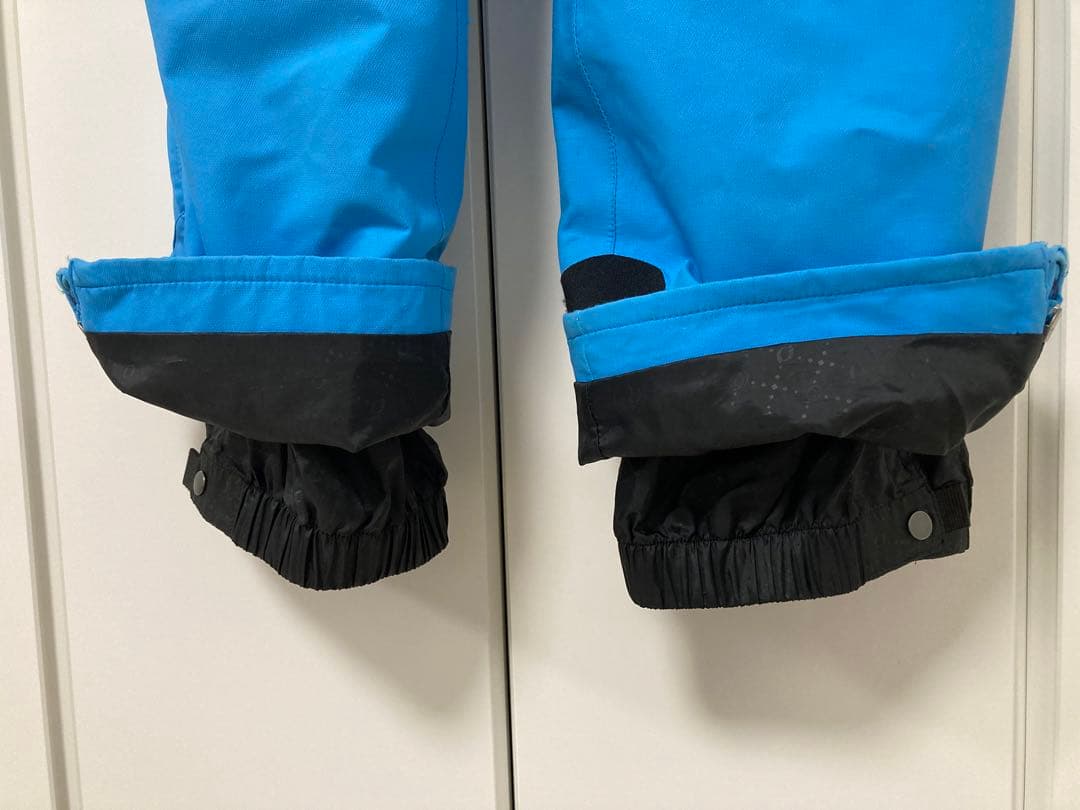 オンヨネ　スキーウェア SS 160cm 上下セット　青/緑