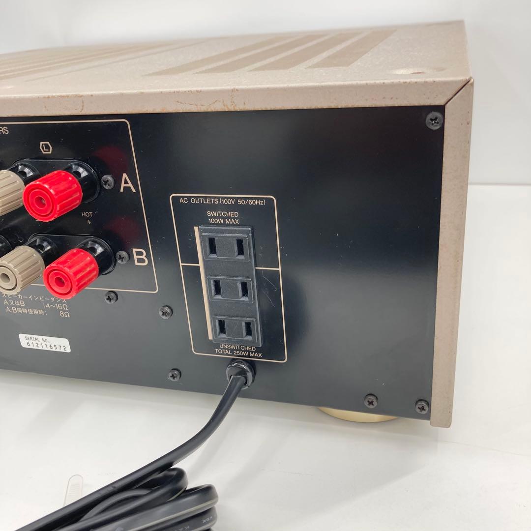 SANSUI サンスイ プリメインアンプ AU-α607KX 音出しOK 現状品