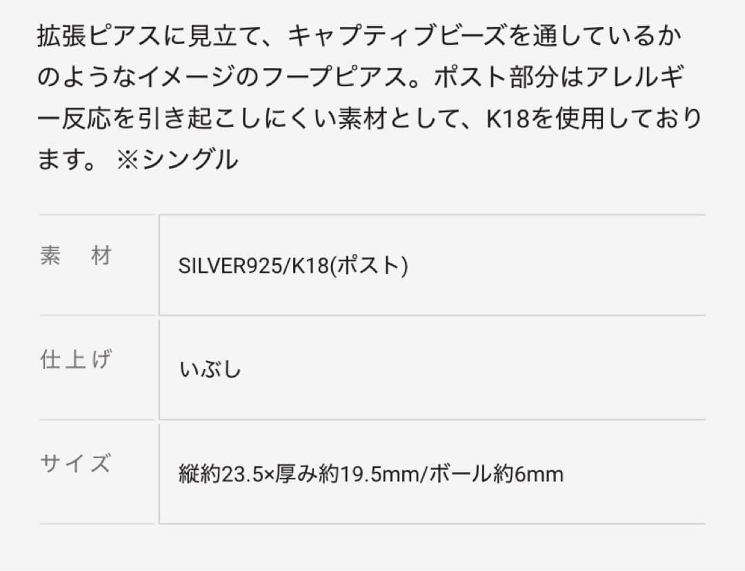 ジャスティンデイビス RAZZ ピアス