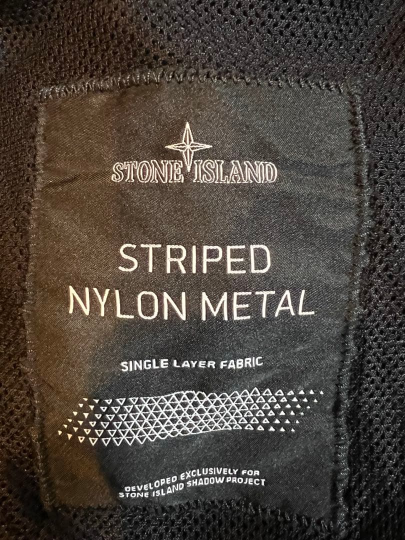 STONE  shadowproject ナイロンメタルフーディー