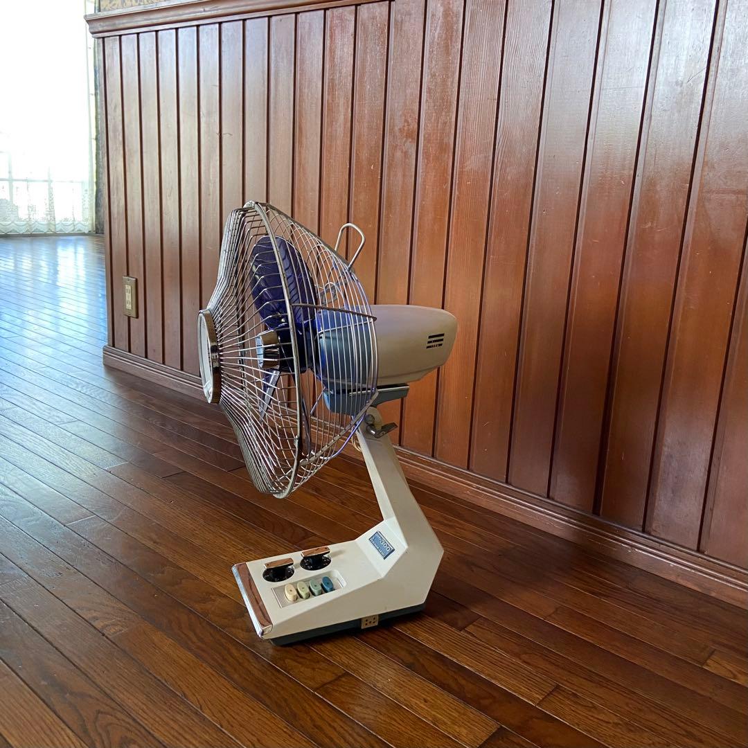 昭和レトロ　扇風機　三菱　ビンテージ　卓上扇