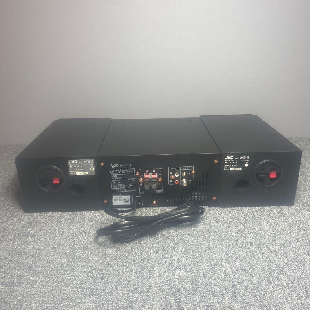 ほぼ未使用 ミニコンポ JVC EX-S5 動作確認済み