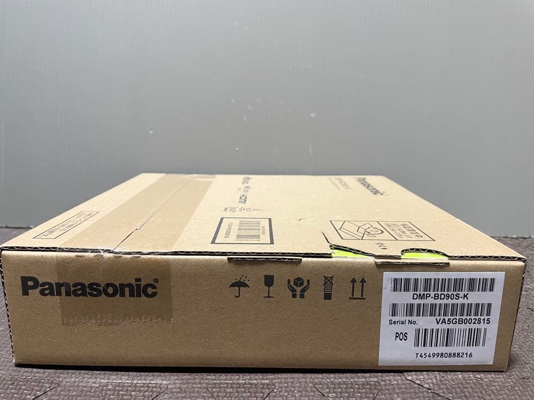 新品未開封 Panasonic DMP-BD90S-K ブルーレイプレイヤー
