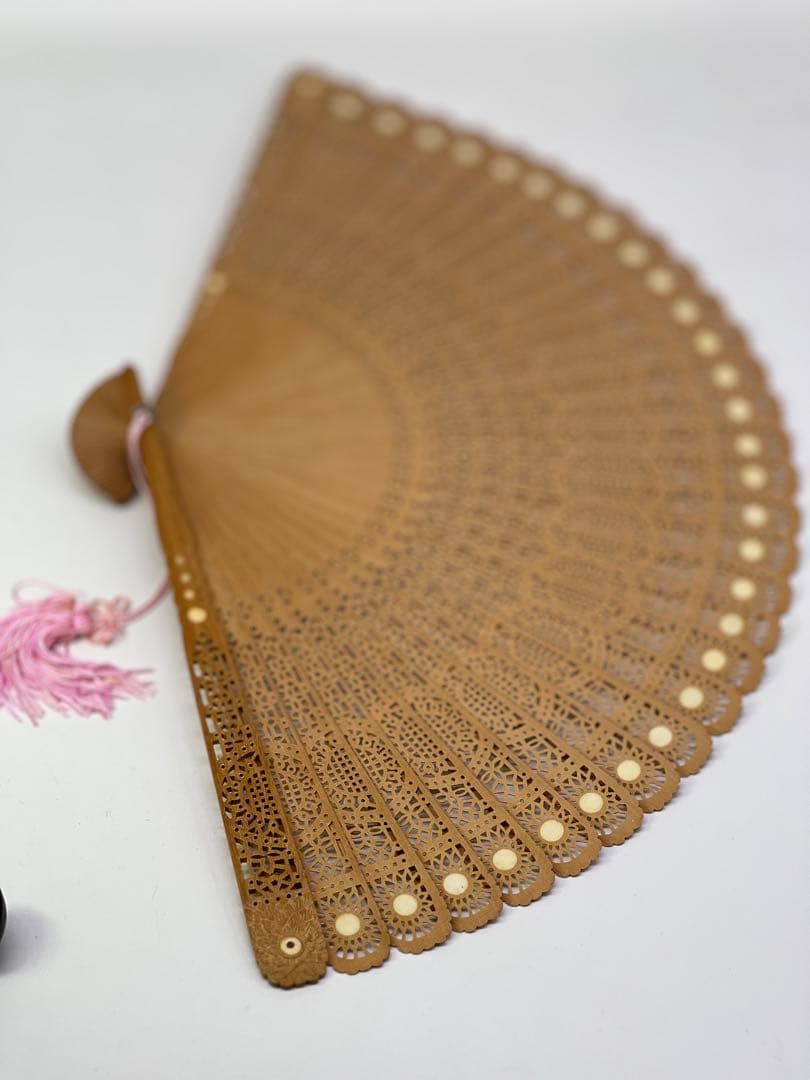 扇子　白檀扇子　和装小物　茶道